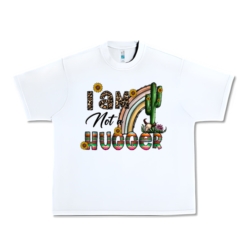 I Am Not A Hugger Urban Heavy Tee by CowhideDigitalArt | Teevron