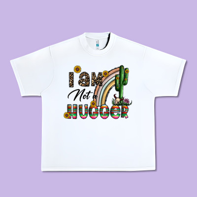 I Am Not A Hugger Urban Heavy Tee Designed By Cowhidedigitalart