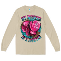 Mushroom my mother is a fighter Long Sleeve Tee - BarkalooDesign