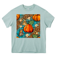 Arona pumpkin and butterfly seamless pattern Heavy Core Tee - BundleAndBundleShop