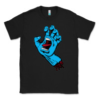 Black santacruz screaming hand Classic Tee - artisFamous