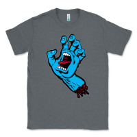 Charcoal Heather santacruz screaming hand Classic Tee - artisFamous