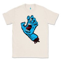 Natural santacruz screaming hand Classic Tee - artisFamous