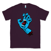 Plum santacruz screaming hand Classic Tee - artisFamous