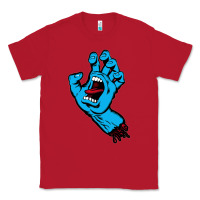 Red santacruz screaming hand Classic Tee - artisFamous