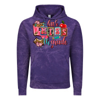 Cloud Purple little miss 5 th grade Vintage Hoodie - AdoDesignShop