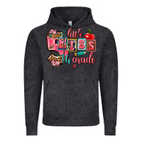 Vintage Black little miss 5 th grade Vintage Hoodie - AdoDesignShop