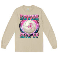 Mushroom never give up Long Sleeve Tee - BarkalooDesign