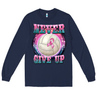 Navy never give up Long Sleeve Tee - BarkalooDesign