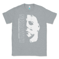 Heather Grey halloween michael myers Classic Tee - artisFamous