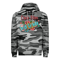 Slate Camo little miss third grade Premium Hoodie - RanaPortraitStore