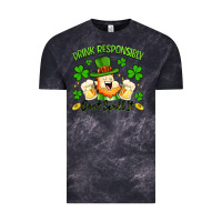 Cloud Black drink responsibly dont spill it Vintage Tee - Artiststas