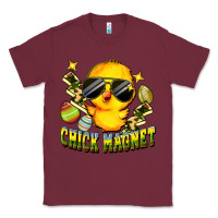 Burgundy chick magnet Classic Tee - FaDigitalArtStudio