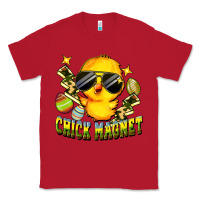 Red chick magnet Classic Tee - FaDigitalArtStudio