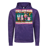 Cloud Purple teacher coffee cups Vintage Hoodie - AdoDesignShop