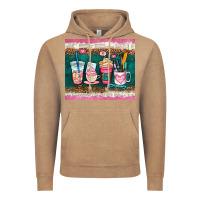 Vintage Coffee teacher coffee cups Vintage Hoodie - AdoDesignShop