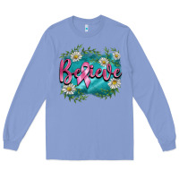 Colony Blue breast cancer believe Long Sleeve Tee - BarkalooDesign