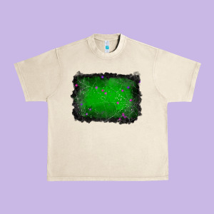Halloween Background Urban Heavy Tee Designed By Ranaportraitstore