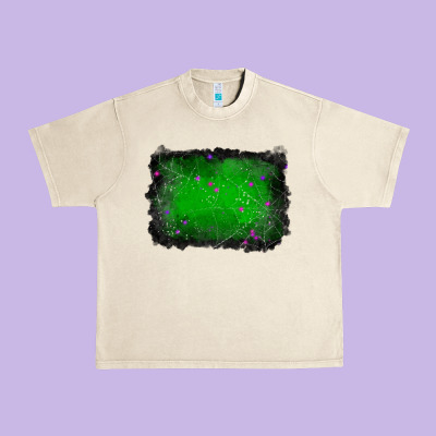 Halloween Background Urban Heavy Tee Designed By Ranaportraitstore