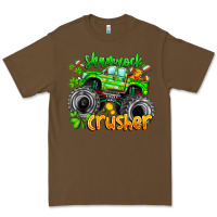 Cacao Shamrock Crusher Premium Tee - CowhideDigitalArt