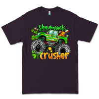 Plum Shamrock Crusher Premium Tee - CowhideDigitalArt