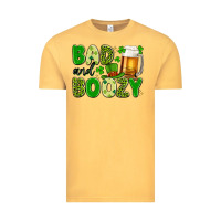 Vintage Mustard bad and boozy Vintage Tee - Artiststas