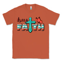 Copper Have Faith Classic Tee - BundleAndBundleShop