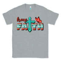 Heather Grey Have Faith Classic Tee - BundleAndBundleShop