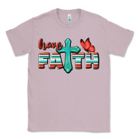 Lilac Have Faith Classic Tee - BundleAndBundleShop