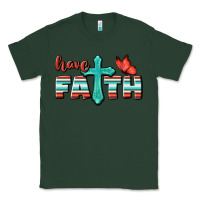 Sports Green Have Faith Classic Tee - BundleAndBundleShop