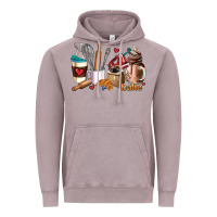 Vintage Zinc bakery coffee cups Vintage Hoodie - AdoDesignShop