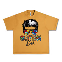 Peanut Butter autism dad Urban Heavy Tee - CowhideDigitalArt