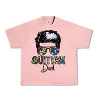 Salmon autism dad Urban Heavy Tee - CowhideDigitalArt