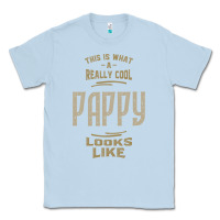 Dusty Blue Really Cool Pappy Classic Tee - artisFamous