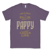 Lavender Really Cool Pappy Classic Tee - artisFamous
