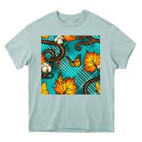Arona autumn leaves seamless pattern Heavy Core Tee - BundleAndBundleShop