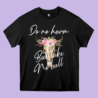 Do No Harm But Take No Bull Heavy Core Tee Designed By Bettercallsaul