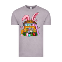 Vintage Zinc school bus easter Vintage Tee - Artiststas