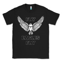 Black fly eagles fly philadelphia Classic Tee - artisFamous