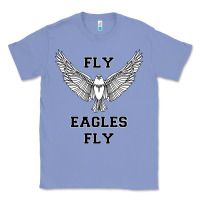 Colony Blue fly eagles fly philadelphia Classic Tee - artisFamous