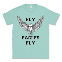 Seafoam fly eagles fly philadelphia Classic Tee - artisFamous