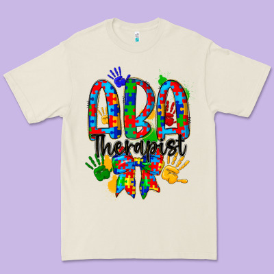Aba Therapist Premium Tee Designed By Cowhidedigitalart
