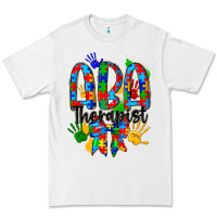White aba therapist Premium Tee - CowhideDigitalArt