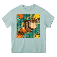 Arona fall boot seamless pattern Heavy Core Tee - BundleAndBundleShop