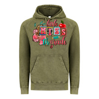 Vintage Olive little miss 4 th grade Vintage Hoodie - AdoDesignShop