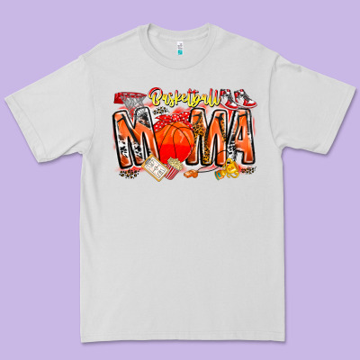 Basketball Mama Premium Tee Designed By Cowhidedigitalart