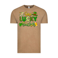 Vintage Coffee one lucky teacher Vintage Tee - Artiststas