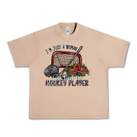 Burro i'm just a woman who loves her hockey player Urban Heavy Tee - SublimationCraftShop