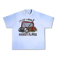 Grape Ice i'm just a woman who loves her hockey player Urban Heavy Tee - SublimationCraftShop