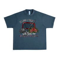 Midnight Navy i'm just a woman who loves her hockey player Urban Heavy Tee - SublimationCraftShop